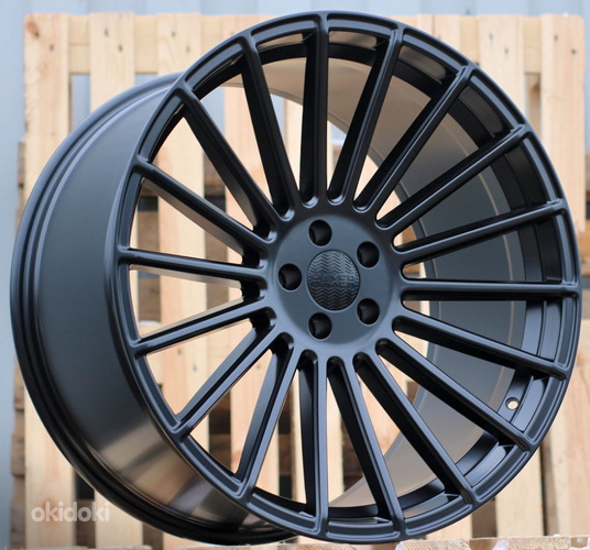 R22x9  5X120  ET  30  72.6  HX010  Black Half Matt (BLHM)  For HAXER  (P)  (FRONT+REAR)