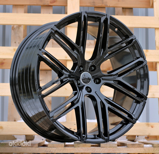R21x9.5  5X112  ET  20  66.5  HF736  (F734)  Black (BL)  For AUD  (K8)  (HYBRID FORGED)