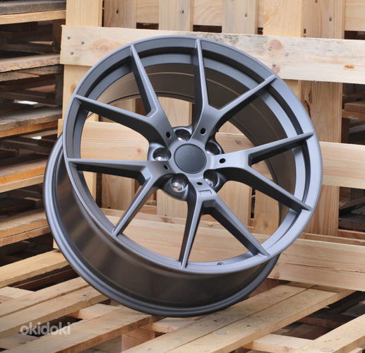 R20x10  5X120  ET  40  72.6  HE761  Gun Metal Half Matt (GMHM)  For BMW  (P1)  (Rear+Front)