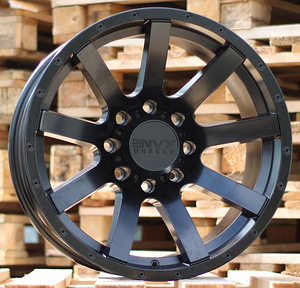 R20x9  8X180  ET  18  125.1  H9002  Black (BL)  For 4X4  (P1) (1 foto / 1)