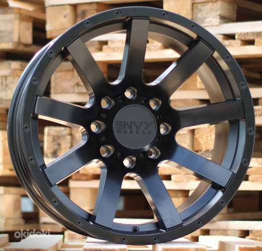 R20x9  8X180  ET  18  125.1  H9002  Black (BL)  For 4X4  (P1)