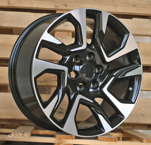 R20x8.5  6X139.7  ET  25  106.1  H957D  Black Polished (MB)  For 4X4  (K7)  (HYBRID FORGED)