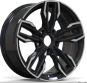 R16x7  5X120  ET  35  72.6  H581  Black Polished (MB)  For BMW (1 foto / 1)