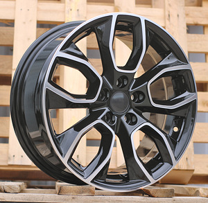 R16x7  5X112  ET  45  57.1  H593  Black Partial Polished (BP)  For SKODA  (K3) (1 foto / 1)