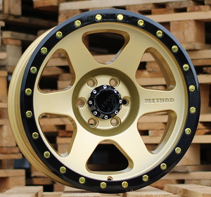 R17x9  6X120  ET  0  66.9  H6001  Gold+Polished (YP)  For 4X4  (P1) (1 foto / 1)