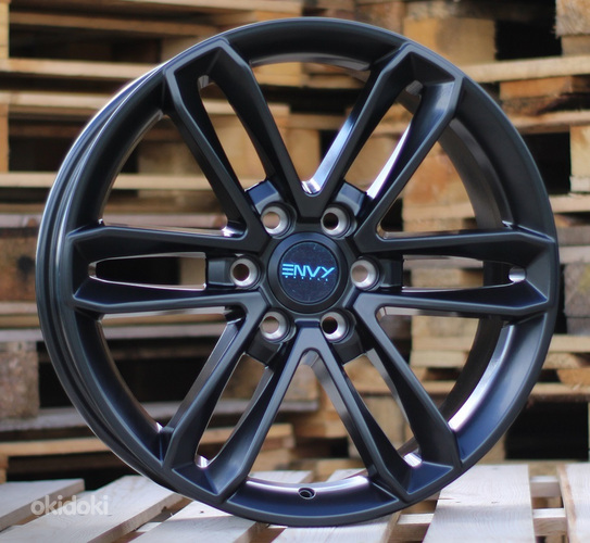 R18x8  6X120  ET  38  67.1  H6014  Black (BL)  For 4X4  (P1)
