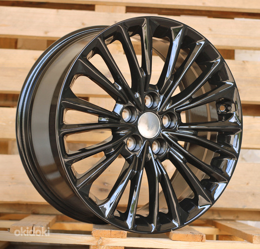 R18x8  5X114.3  ET  45  60.1  H748F  Black (BL)  For TOYOT  (K7)  (HYBRID FORGED)