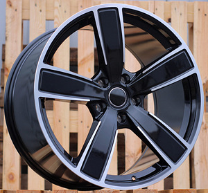 R21x9.5  5X130  ET  46  71.6  H5082  (YF5584)  Black Polished (MB)  For PORCH  (M)  (HYBRID FORGED Rear+Front) (1 foto / 1)