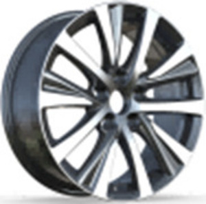 R17x7.5  5X114.3  ET  40  60.1  H3413F  Black Polished (MB)  For LEX (1 foto / 1)