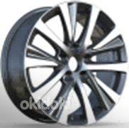 R17x7.5  5X114.3  ET  40  60.1  H3413F  Black Polished (MB)  For LEX
