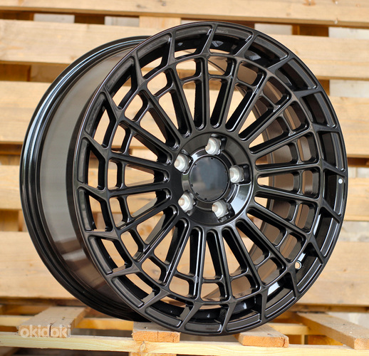 R19x8.5  5X112  ET  36  66.6  H3140F  Black (BL)  For MER  (K7)  (HYBRID FORGED Rear+Front)