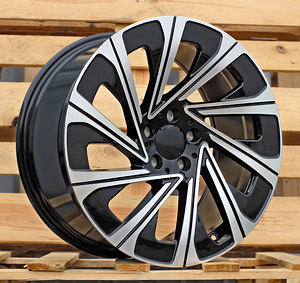 R19x8.5  5X112  ET  35.5  66.6  H3141F  Black Polished (MB)  For MER  (K7)  (HYBRID FORGED New E class Rear+Front) (1 foto / 1)