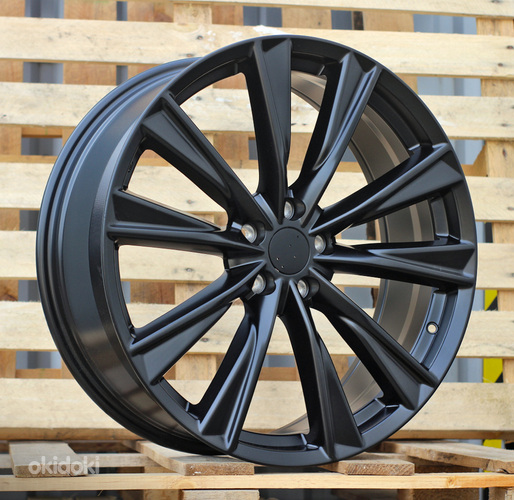 R21x8  5X114.3  ET  40  60.1  H3202F  Black Half Matt (BLHM)  For LEX  (Z3)  (HYBRID FORGED varztai 14x1.5 conus)