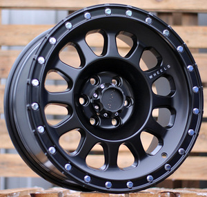 R17x8.5  6X120  ET  0  66.9  H1019  Black Matt (BM)  For 4X4  (P1) (1 foto / 1)