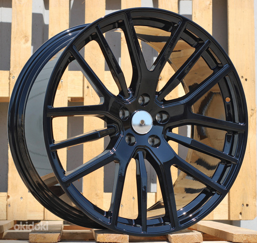 R21x9  5X114.3  ET  35  67.1  H3022  (FB0312)  Black (BL)  For MASER  (K7)  (FORGED Maserati (Rear+Front))