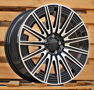 R19x8.5  5X112  ET  35.5  66.6  FLB005  (H3176F)  Black Polished (MB)  For MER  (K8)  (HYBRID FORGED) (1 foto / 1)