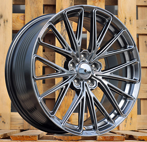 R18x8  5X114.3  ET  38  73.1  FF137  Silver (SI)  For RACIN  (P1)  (HYBRID FORGED Style HRE (Titanium Silver)) (1 foto / 1)