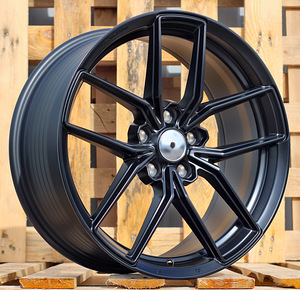 R18x8  5X114.3  ET  38  73.1  FF138  Black Matt (BM)  For RACIN  (P1)  (HYBRID FORGED Style HRE) (1 foto / 1)