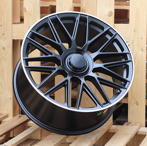 R21x10  5X112  ET  62.5  66.6  FE230  Black Half Matt+Polished Lip (BLHMPL)  For MER  (N2)  (REAR+FRONT) (1 foto / 1)