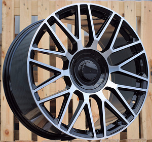 R21x10  5X112  ET  62.5  66.6  FE230  Black Polished (MB)  For MER  (K7)  (Rear+Front (AKC 130 Eur) For New GLS) (1 foto / 1)