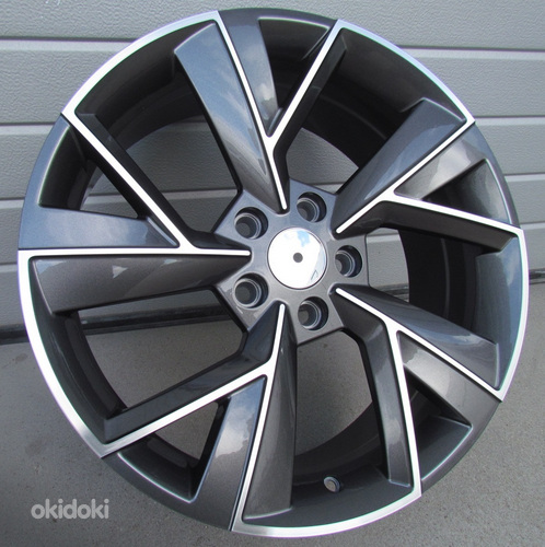 R18x7  5X112  ET  43  57.1  FE211  Grey Polished+Powder Coating (MGPC)  For SKODA  (K4)