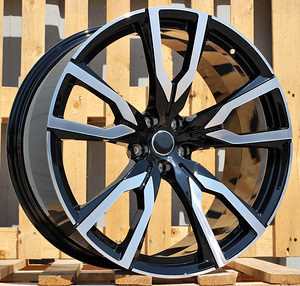 R22x9.5  5X112  ET  32  66.6  FE221  Black Polished+Powder Coating (MBPC)  For BMW  (Front+Rear New X7) (1 foto / 1)