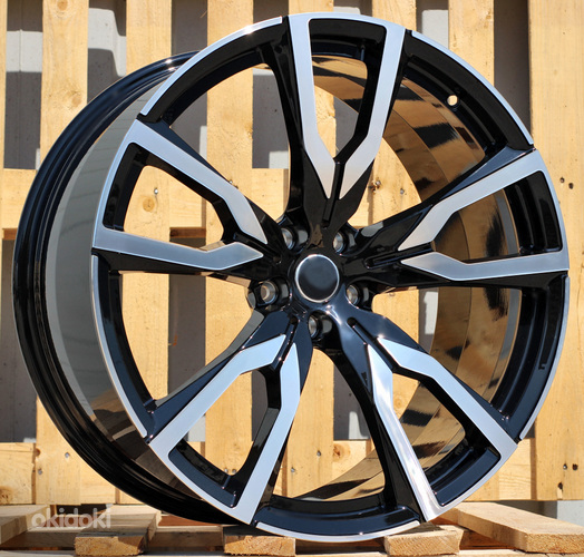 R22x9.5  5X112  ET  30  66.6  FE221  (CTRGW105)  Black Polished (MB)  For BMW  (K3)  ((Rear+Front) FORGED New X7)