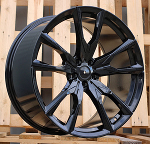 R22x9.5  5X112  ET  32  66.6  FE221  Black (BL)  For BMW  (Z5)  (New X7 Rear+Front) (1 foto / 1)