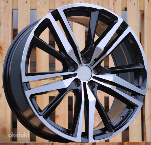 R20x8.5  5X108  ET  45  63.3  FE182  (IN0242/TS765)  Black Polished (MB)  For VOLVO  (P1+P2)