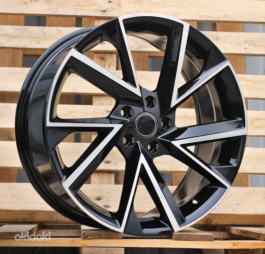 R18x7.5  5X100  ET  46  57.1  FE181  (IN0262)  Black Polished (MB)  For SKODA  (A)