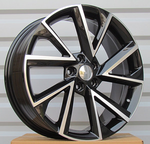 R18x7.5  5X112  ET  43  57.1  FE181  Black Polished+Powder Coating (MBPC)  For SKODA  (P) (1 foto / 1)