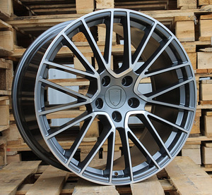 R21x11  5X130  ET  58  71.6  FE179  (XFRGW1861)  Grey Polished (MG)  For PORCH  (K3)  ((Rear+Front) FORGED) (1 foto / 1)