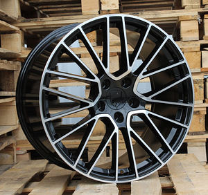 R22x10  5X130  ET  48  71.6  FE179  Black Polished (MB)  For PORCH  (A)  (Rear+Front) (1 foto / 1)