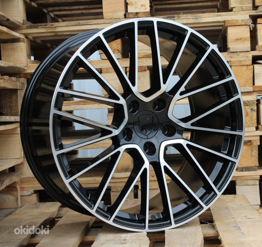 R21x9  5X112  ET  26  66.5  FE179  (IN0261)  Black Polished (MB)  For PORCH  (K3)  (Rear+Front)