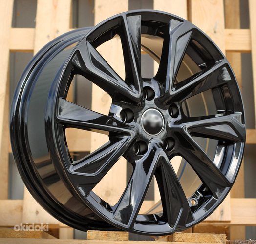 R16x7  5X114.3  ET  40  60.1  FE177  (BY2038)  Black (BL)  For TOYOT  (Z6)