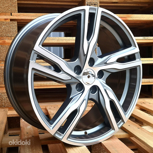 R20x8.5  5X108  ET  42  63.3  FE161  (BK5399)  Grey Polished (MG)  For VOLVO  (K4)