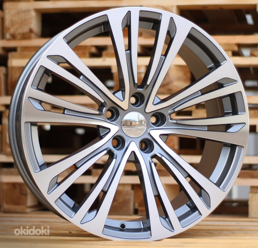 R18x8.5  5X112  ET  39  66.6  FE166  Grey Polished (MG)  For AUD  (K4+N2)