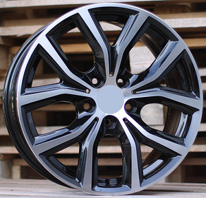 R17x7.5  5X112  ET  52  66.6  FE129  Black Polished (MB)  For RACIN (1 foto / 1)