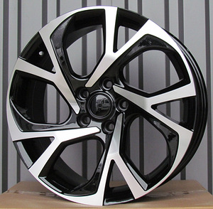 R18x7  5X114.3  ET  40  60.1  FE132  (FE132/HX014)  Black Polished (MB)  For TOYOT  (P2) (1 foto / 1)