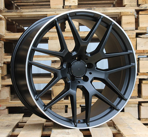 R21x11  5X112  ET  38  66.6  FE115  (HE762)  Black Half Matt+Polished Lip (BLHMPL)  For MER  (P1)  (Rear+Front) (1 foto / 1)