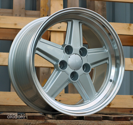 R17x9  5X112  ET  24  66.6  FD5938  Silver+Polished Lip (SP)  For MER  (P)  (Rear+Front)