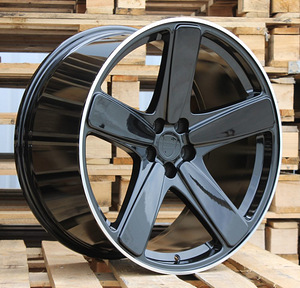 R21x10  5X130  ET  50  71.6  FE023  Black+Polished Lip (BLPL)  For PORCH  (P) (1 foto / 1)
