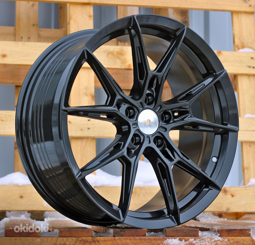 R18x8  5X120  ET  34  72.6  FBX425  Black (BL)  For RACIN  (Z7)  (HYBRID FORGED)