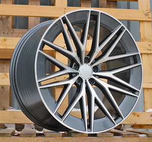 R22x10  5X112  ET  55  66.6  FBX387  Grey Polished (MG)  For MER  (Z5)  (HYBRID FORGED Rear+Front) (1 foto / 1)