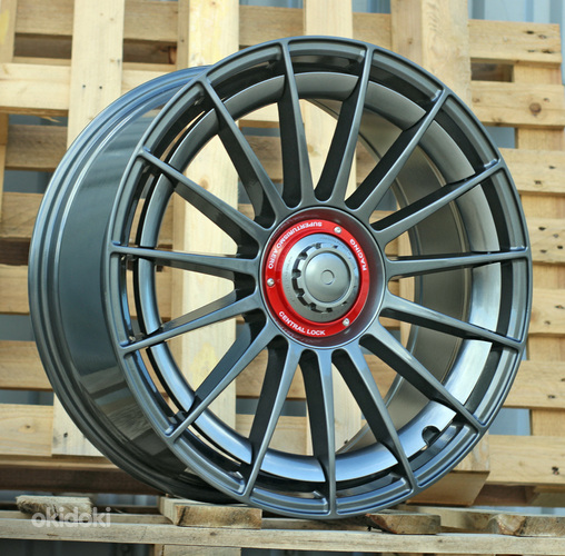 R19x8.5  10X108/114.3  ET  40  67.1  FBX298  Gun Metal (GM)  For RACIN  (M)  (HYBRID FORGED Style OZ)