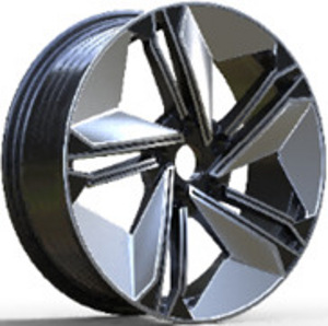 R19x8.5  5X112  ET  35  66.56  FBX334  Black Polished (MB)  For AUTO (1 foto / 1)