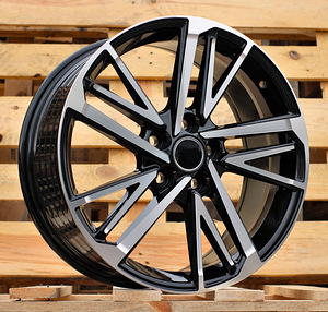 R17x7  5X114.3  ET  40  60.1  FBX255  Black Polished (MB)  For TOYOT  (Z6)  ((AKC 80 Eur)HYBRID FORGED) (1 foto / 1)