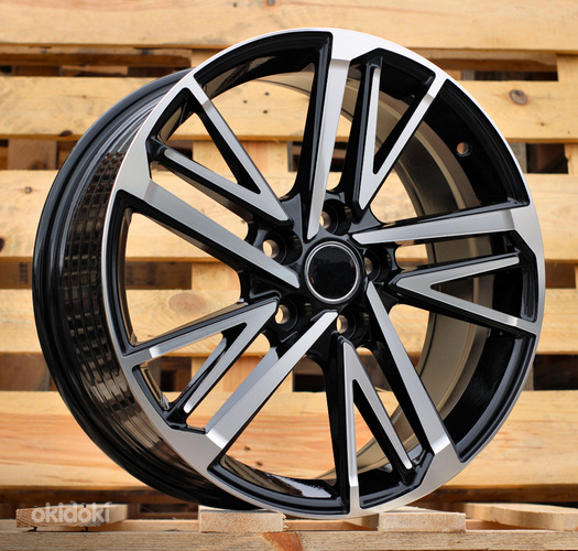 R17x7  5X114.3  ET  40  60.1  FBX255  Black Polished (MB)  For TOYOT  (Z6)  ((AKC 80 Eur)HYBRID FORGED)