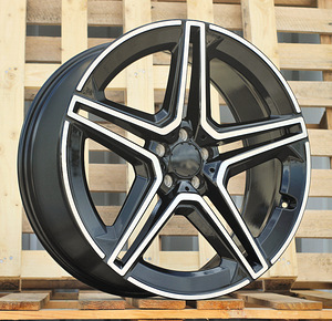 R21x10  5X112  ET  45  66.5  FBX142  (H3067F)  Black Polished (MB)  For MER  (Z3+M)  (HYBRID FORGED Rear+Front) (1 foto / 1)