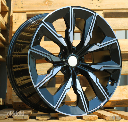 R21x8.5  5X112  ET  25  66.6  FBX144  Black Polished (MB)  For BMW  (Z5+A)  (HYBRID FORGED (Rear+Front))